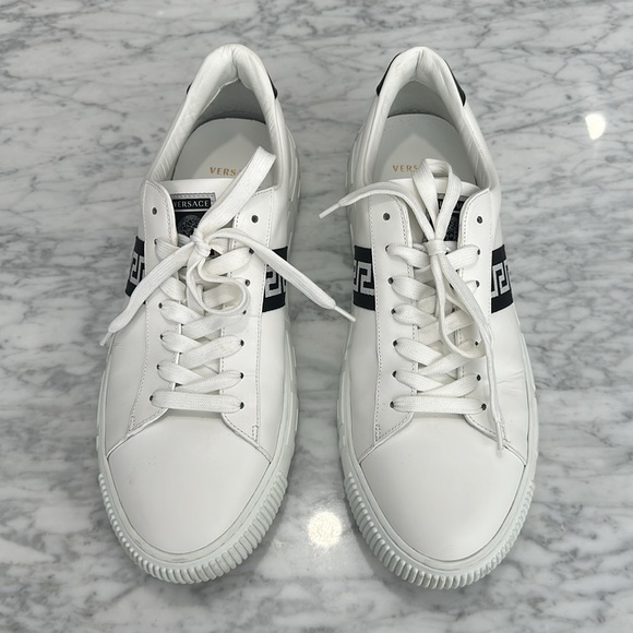 Versace authentic - white greca sneakers - Picture 2 of 3
